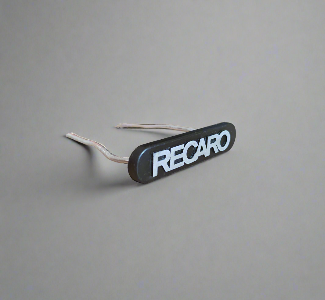 Recaro seat badge
