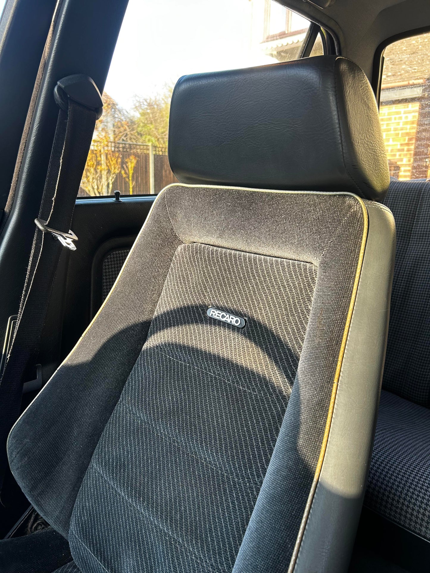 Recaro seat badge